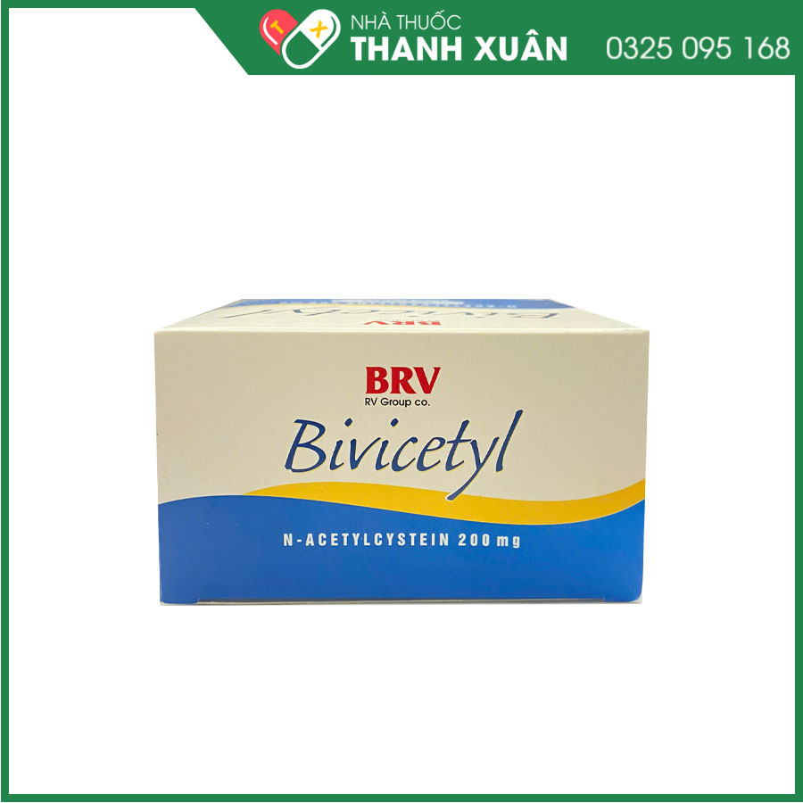 Bivicetyl thuốc điều trị viêm phế quản
